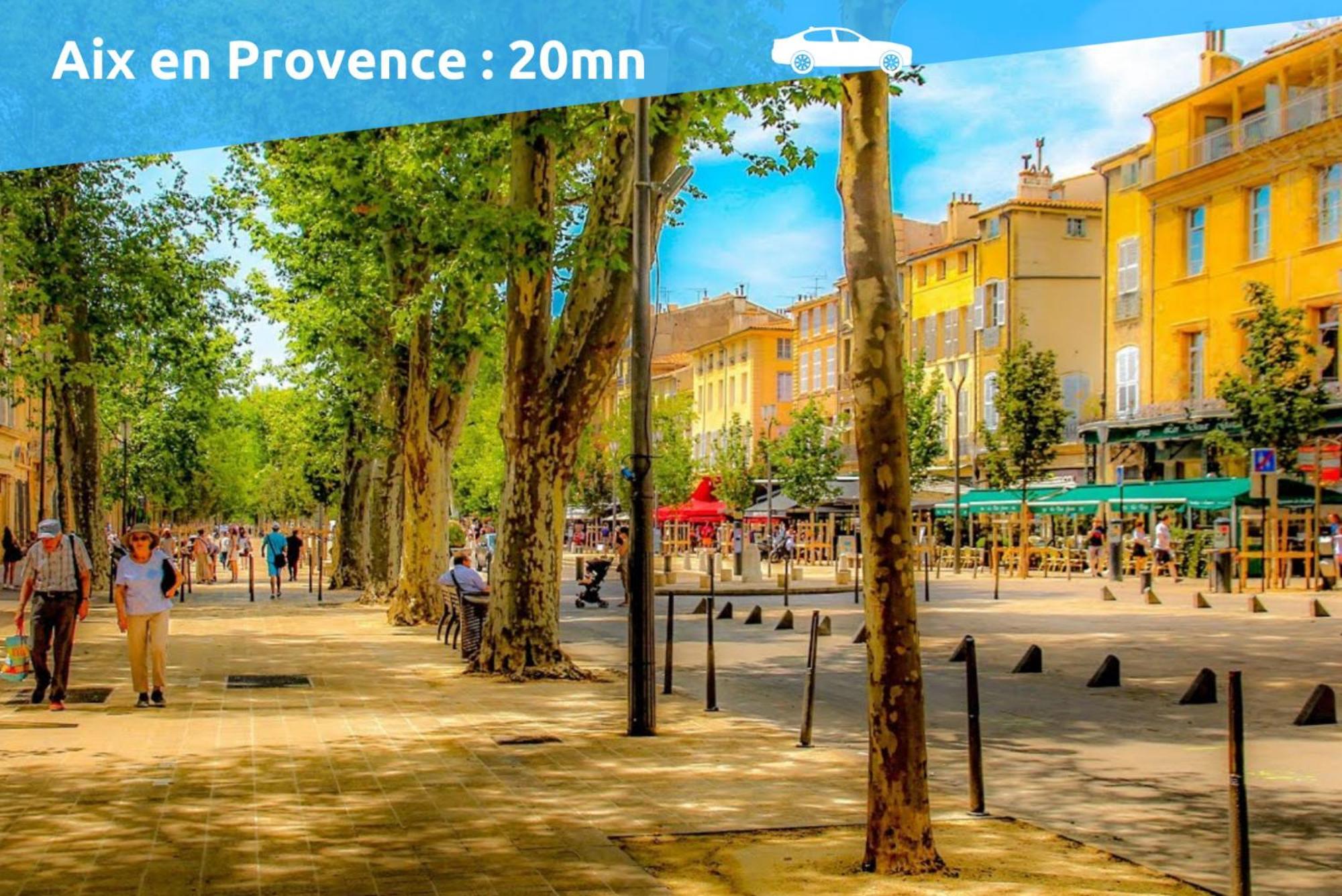 Lou Baou - Calme - Lumineux - Wifi Appartement Gardanne Buitenkant foto